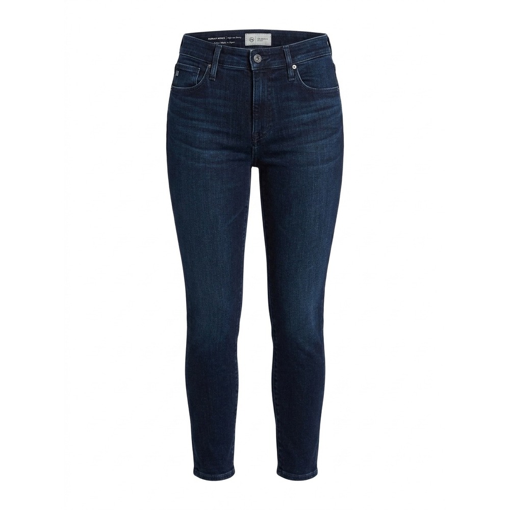 AG Adriano Goldschmied Farrah Ankle High-Rise Skinny Jeans Blue Size 29 PW40841
